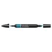 0884955042045-ProMarker - Marqueur double pointe - bleu pétrole--0