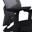3397703517698-Fauteuil de bureau MANILLE - accoudoirs réglables - appui-tête réglable - noir--8