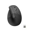5099206099784-Logitech Lift - souris ergonomique sans fil pour droitier - Bluetooth, 2.4 GHz - graphite-Avant-0