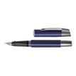 4014421611017-Online Campus - Stylo plume - encre bleue - 0.5 mm - corps bleu-Angle gauche-2