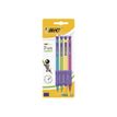 3086123000605-BIC Matic Grip - Pack de 4 porte mines rétractable - HB - 0.7 mm - moyen - avec gomme-P_801603_2-0
