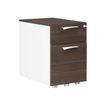 Caisson mobile XENON - Profondeur 60 cm - 2 tiroirs - Chêne royal