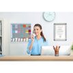 3147330052624-Nobo - Planning hebdomadaire à fiches T - 7 colonnes - 48 x 48 cm-P_999991043_5-1