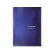 Calligraphe 7000 - Cahier reliure intégrale 21 x 29.7 cm - 180 pages - grands carreaux  (Seyes) - bleu