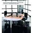 3253310150522-Bureau 135° IDRA - retour d'angle à droite - L180 cm - Pieds aluminium - plateau Blanc perle--4