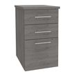 Caisson bout de bureau IDRA/DUAL - L47 x P60 cm - Imitation Chêne gris