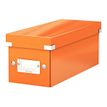 4002432398065-Leitz Click & Store - Boîte de rangement- orange métallisé-Angle droit-0