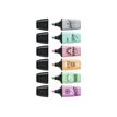 4006381577007-STABILO BOSS MINI Pastellove - Pack de 6 mini surligneurs - couleurs assorties-Avant-0