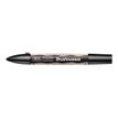 884955042724-Brushmarker - Stylo pinceau et marqueur - mastic-Angle gauche-1
