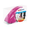 4042448318077-Tesapack Pack' n' Go - Dévidoir rose avec ruban adhésif d'emballage - 50 mm x 66 m-Angle gauche-0