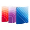 3135252183243-Viquel Chromatic - Classeur 4 anneaux - Dos 35 mm - A4 - pour 250 feuilles - disponible en -Angle gauche-0