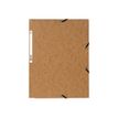 3130630555247-Exacompta Nature Future - Chemise à 3 rabats - A4 - pour 250 feuilles - tabac-Avant-0