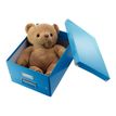 4002432398119-Leitz Click & Store - Boîte de rangement A4 - bleu métallisé-Angle droit-3