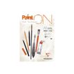 3329680965384-Clairefontaine Paint ON - bloc encollé - A5 - 40 feuilles-Avant-0