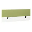Écran de séparation pour bureau SUNDAY - L140 x H60 - tissu kiwi