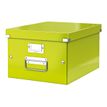 4002432398133-Leitz Click & Store - Boîte de rangement- A4 - vert métallisé-Angle gauche-2