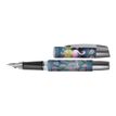 4014421611802-Online Campus - Stylo plume pour gauchers - Denim flamingo-Angle gauche-1