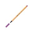 4006381574549-STABILO point 88 - Feutre fin - 0.4 mm - lie-de-vin-Angle gauche-1