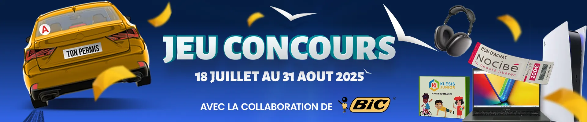 JEU CONCOURS ETE 2025