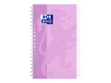 Oxford Touch - Répertoire à spirale 11 x 17 cm - 100 pages - petits carreaux (5x5 mm) - disponible dans différentes couleurs