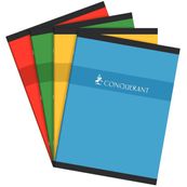Conquérant Sept - Cahier 24 x 32 cm - 96 pages - petits carreaux (5x5mm) - disponible dans différentes couleurs