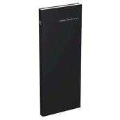 Lecas Long Euro Centimes - Agenda 1 jour par page - 14 x 35 cm - disponible dans différentes couleurs
