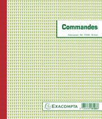 Exacompta - Manifold Carnet de commandes - 50 tripli - 21 x 18 cm