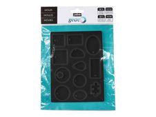 Pebeo GÉDÉO - Moule de modélisation - géométrique - 15 x 11cm - silicone