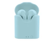 T'nB FEAT - Écouteurs sans fil avec micro - intra-auriculaire - Bluetooth - bleu