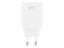 T'nB - Adaptateur secteur - GaN - 65 Watt - 3 A - PD 3.0, QC 3.0, Turbo Charge - 3 connecteurs de sortie (USB, 24 pin USB-C)