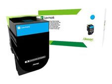 Lexmark 802HCE - cyan - cartouche de toner originale