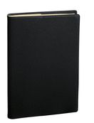 Agenda spiralé Impala Manager avec répertoire - 1 semaine sur 2 pages - 21 x 27 cm - noir - Quo Vadis