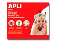 Apli - 1 feuille décor mousse - rouge