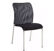Chaise JADE - empilable - noir