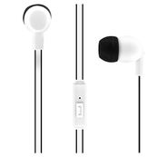 T'nB BE COLOR  Kit main libre - Ecouteurs filaire avec micro - intra-auriculaire - blanc