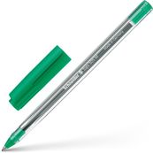 Schneider Tops 505 M- Stylo-bille - Vert – Pointe Moyenne avec Corps Transparent et Capuchon Clip