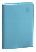 Agenda Equology President avec répertoire - 1 semaine sur 2 pages - 21 x 27 cm - bleu - Quo Vadis