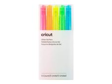 Cricut - Roller - Pack 5 peintures à base d'eau - encre gel - 0.8 mm 