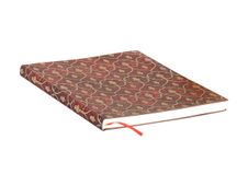 Paperblanks Flexis Red Velvet - Carnet fantaisie - 175 x 225 mm - 176 pages - velours rouge ligne