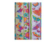 Paperblanks Laurel Burch Collection - Journal - reliure cousue et collée - mini - 95 x 140 mm 176 pages - ligné - hummingbirds & flutterbyes - multicolore