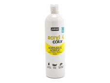 Pebeo Acrylcolor - Peinture - acrylique à base d'eau - blanc - brillant - 1 L