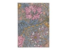Journal  -  12 x 18 cm  - 144 pages - morris pink honeysuckle  - rose - Paperblanks