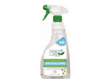 Action Verte professionnels - Détartreur - gel - vaporisateur - 750 ml - menthe - professionnel - translucide