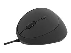 T'nB - Souris verticale - ergonomique - pour gauchers - optique - 6 boutons - filaire - USB-A
