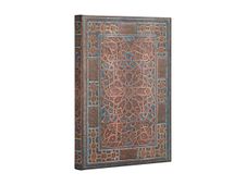 Paperblanks Cairo Atelier - Journal - 120 x 180 mm - 144 pages - ligné - cairo atelier - couverture marron