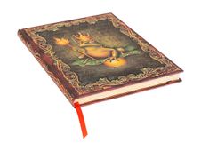 Paperblanks Fairy Tale Collection - Journal - 175 x 230 mm - 144 pages - ligné - the brothers grimm, frog prince - couverture verte