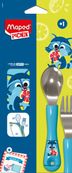 Set de 2 couverts MINIZ pour enfants – Design raton laveur – Pratiques et ludiques