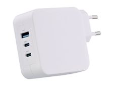 T'nB - Chargeur secteur - 2 connecteurs de sortie (24 pin USB-C, USB type A) - blanc
