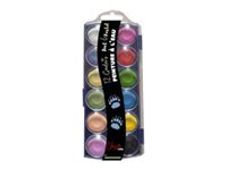 Ulmann - Ensemble de peinture - aquarelle - 12 couleurs - assortiment de couleurs pastel