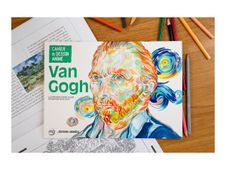 Van Gogh - Cahier de Dessin Animé à colorier